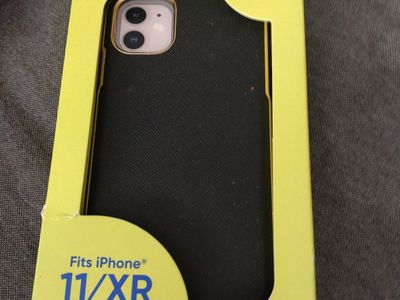 onn. Vegan Leather with Gold Metallic Trim Phone Case