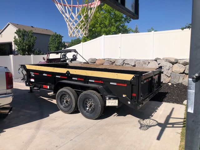 Dump Trailer Rental, Haul Off, Delivery