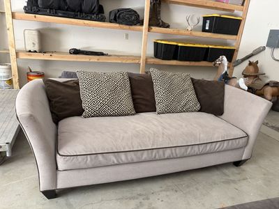 Comfy couch and Pillows
