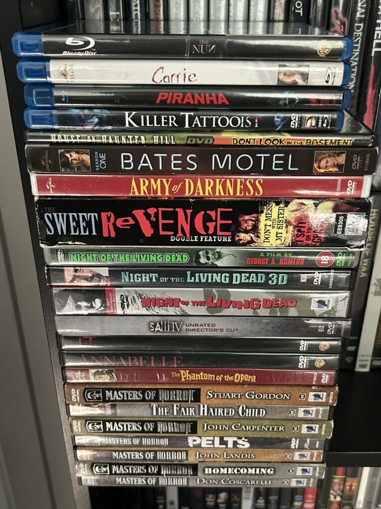 Horror Movie Lot