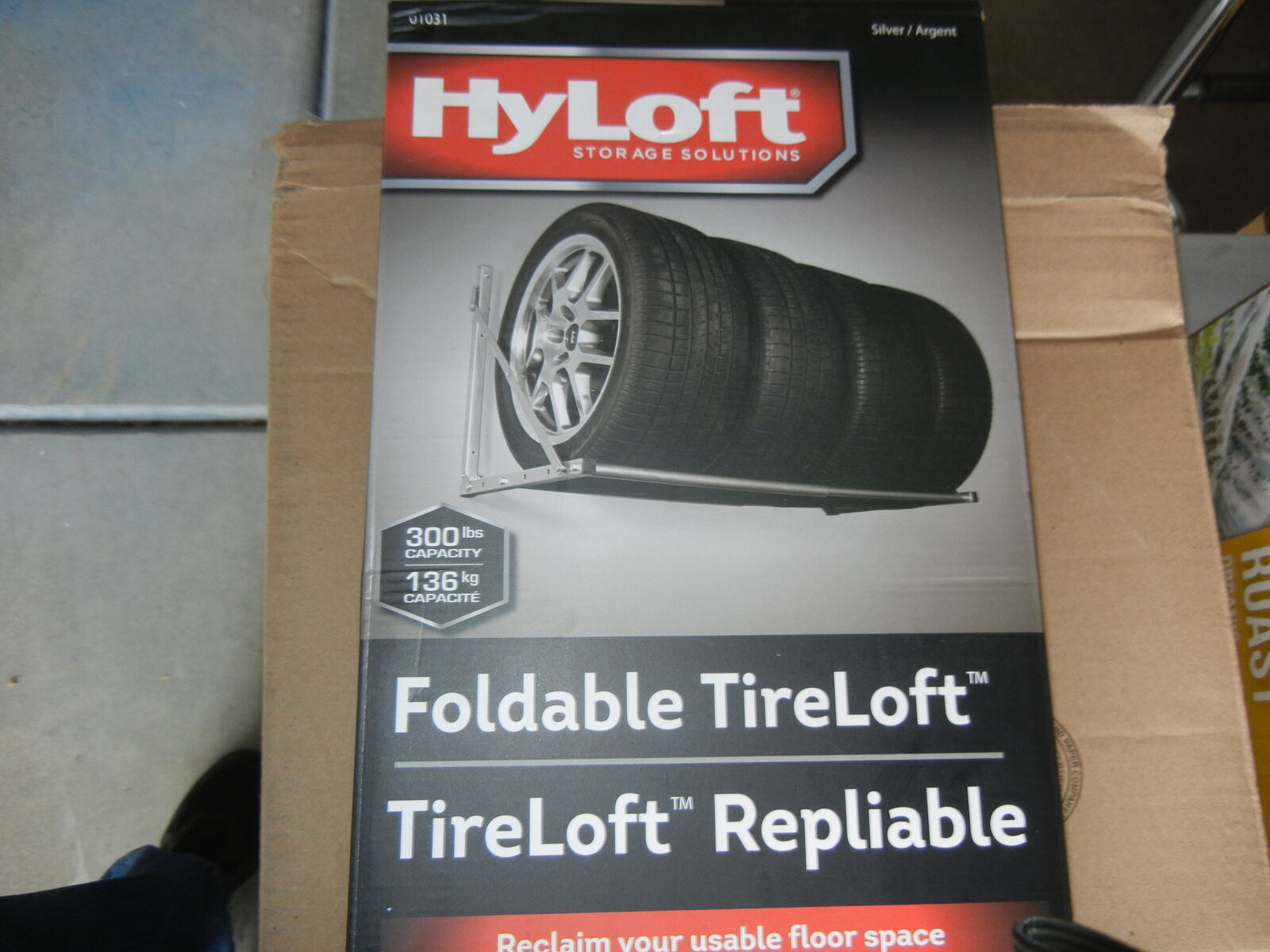 Tire Rack Folding Wheel Rack NEW