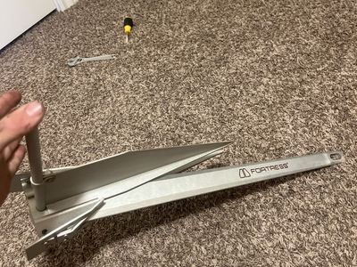 Fortress FX-7 Aluminum Anchor 4-9 lb Boat Anchor Lightweight Marine Anchor