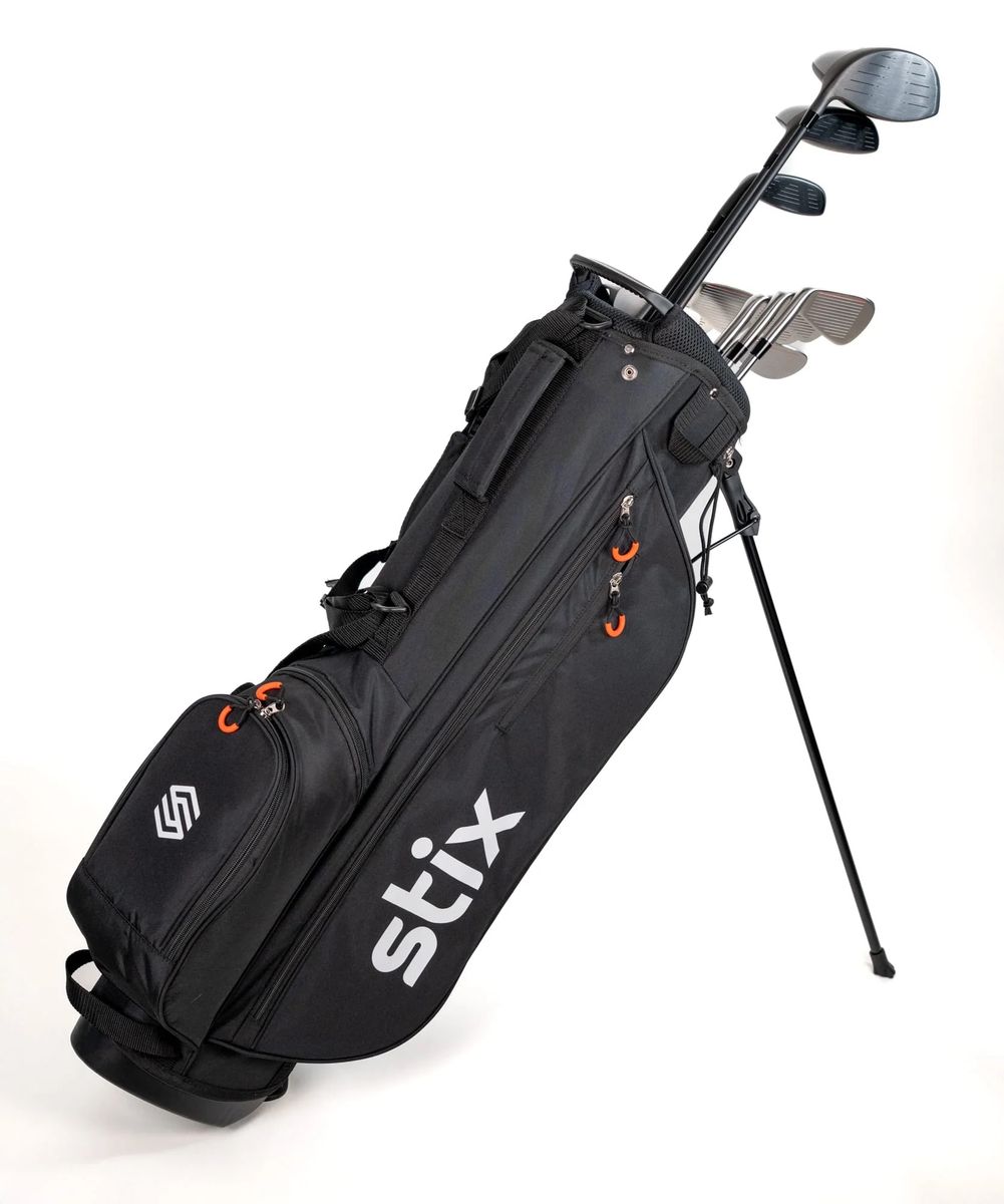 STIX PLAY SERIES Golf Club Right-handed Full Set with Stand Bag Orig $699 + tax BRAND NEW SEALED!