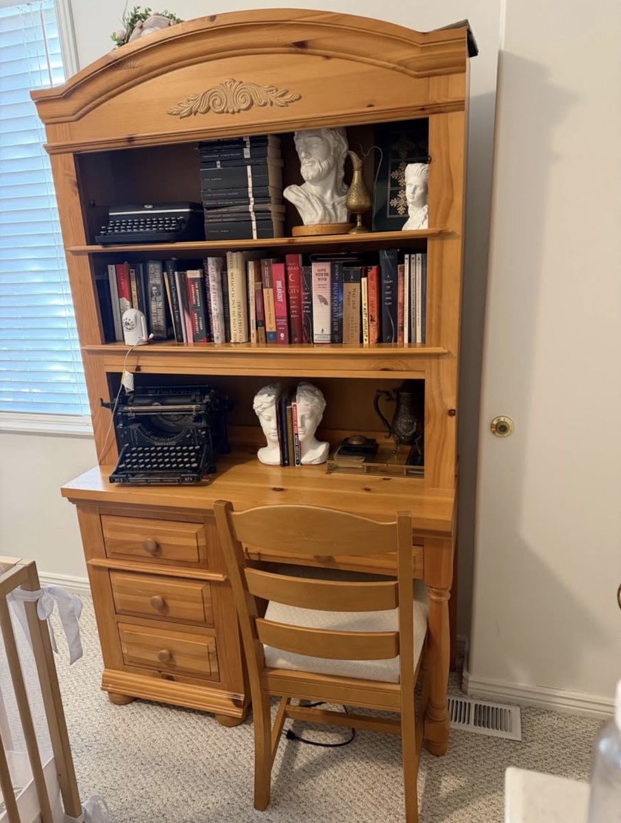Sturdy wood desk