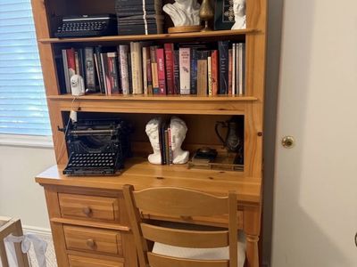 Sturdy wood desk