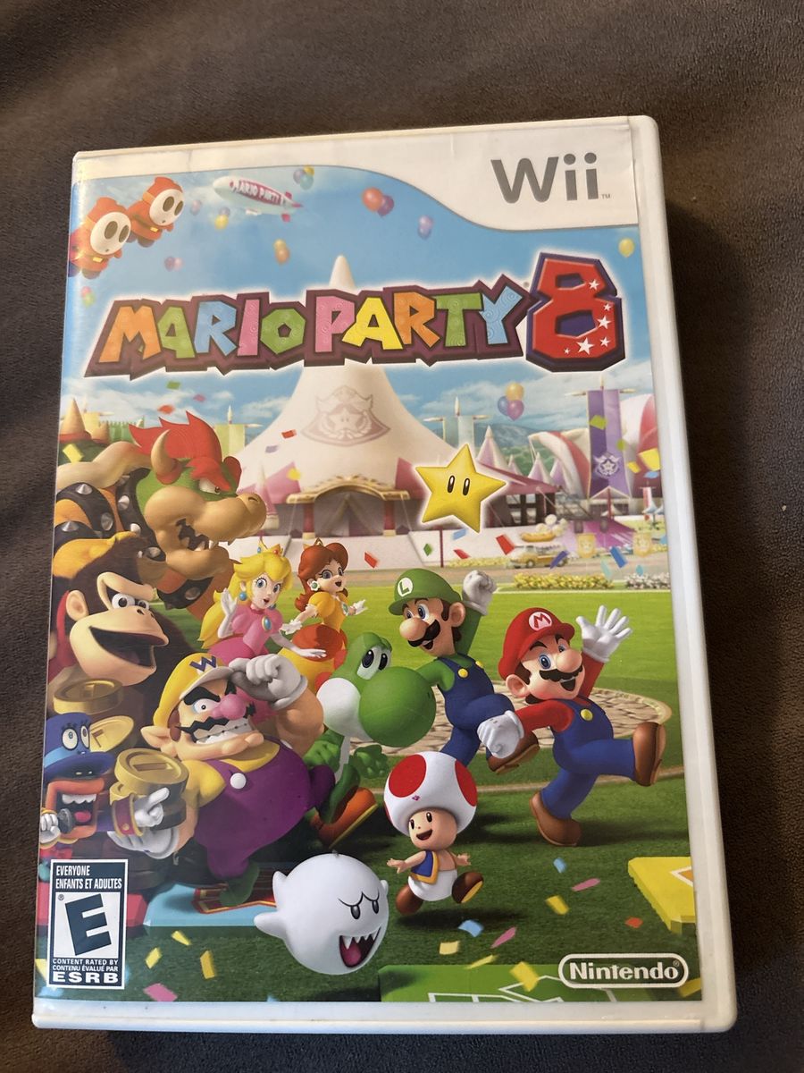 Mario Party 8 - Nintendo Wii Game with Original Case