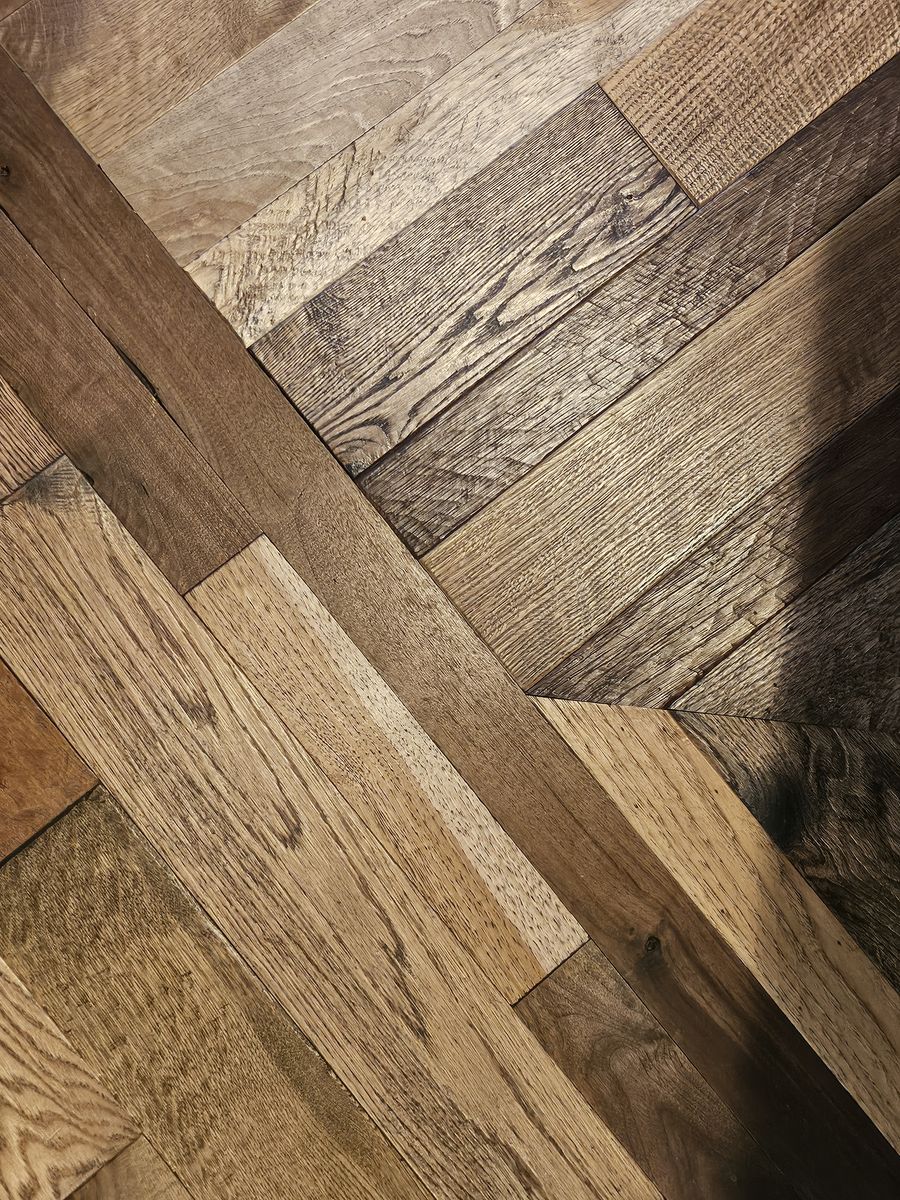 Big lot of assorted hardwood flooring 3/4" .75"