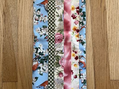 Five Matching Quilt Materials - 5 Yards
