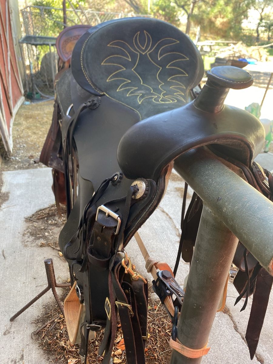18” West-coast handmade  Saddle Black