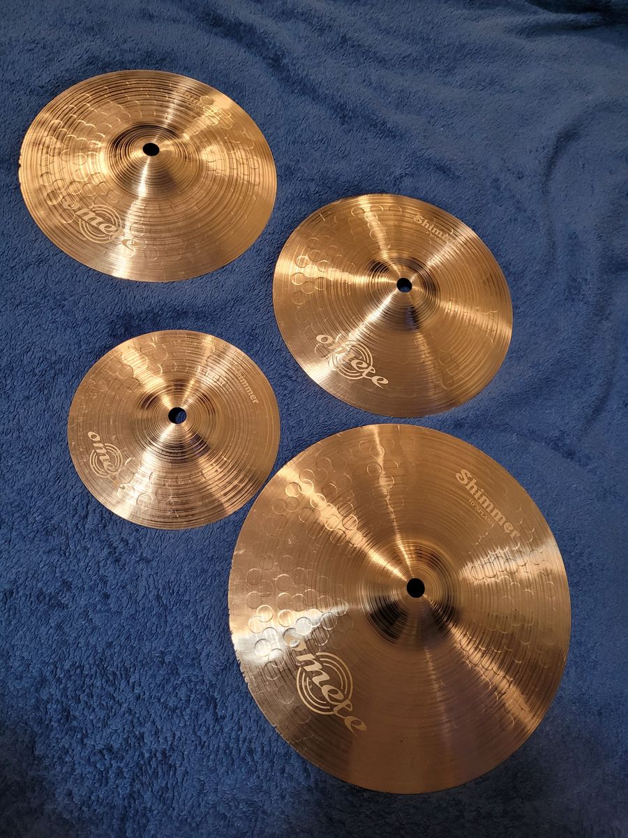 Omete Shimmer Series Splash Cymbals