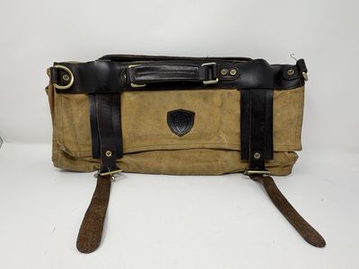 Dalstrong Nomad Waxed Canvas & Leather Knife Roll – Premium Chef Bag