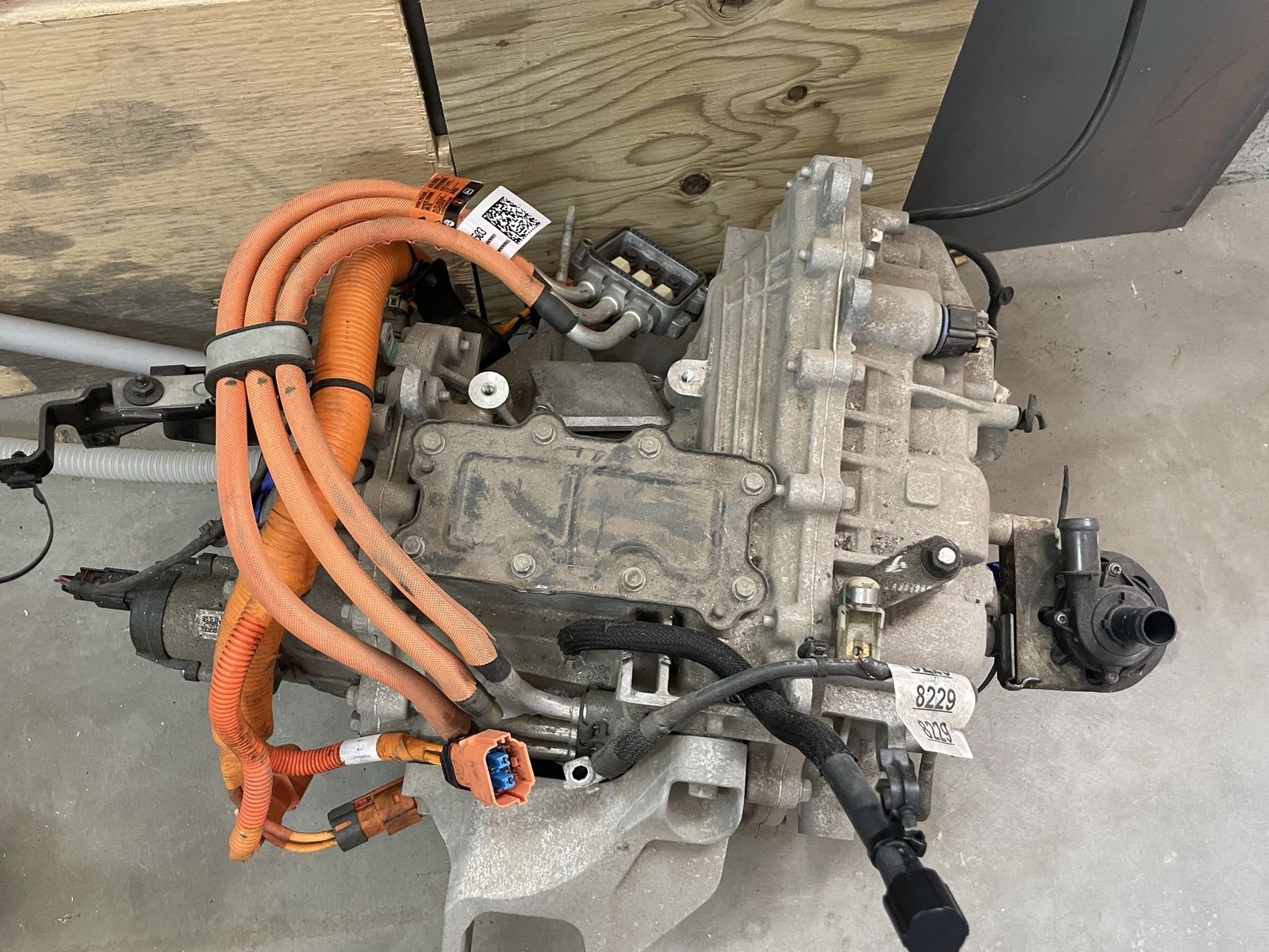 200 hp 2017 Chevy bolt electric motor and transmission, full assembly.