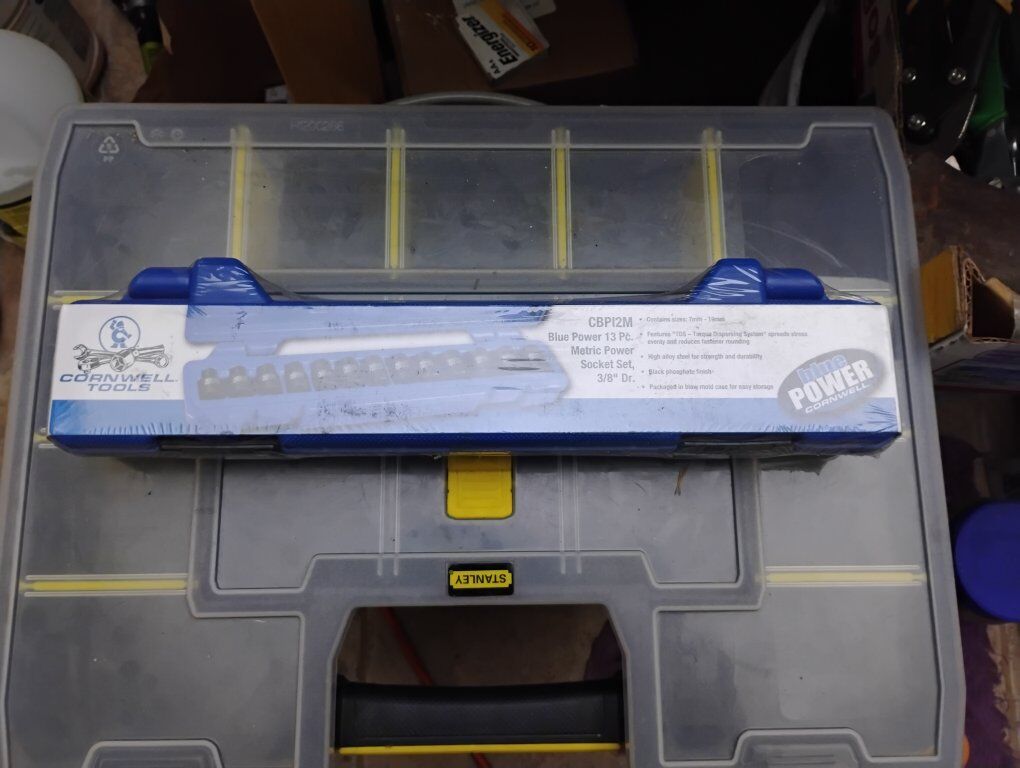 Cornwell Tools CBPI2M Metric Power Socket Set 3/8