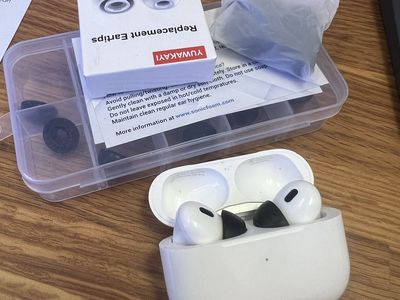 Apple AirPods Pro 2 with Charging Case and Replacement Foam Eartips