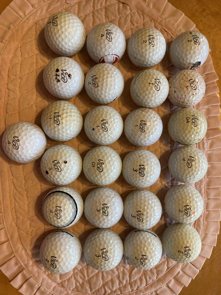 Vice Golf Balls (25) VG-EXC $18