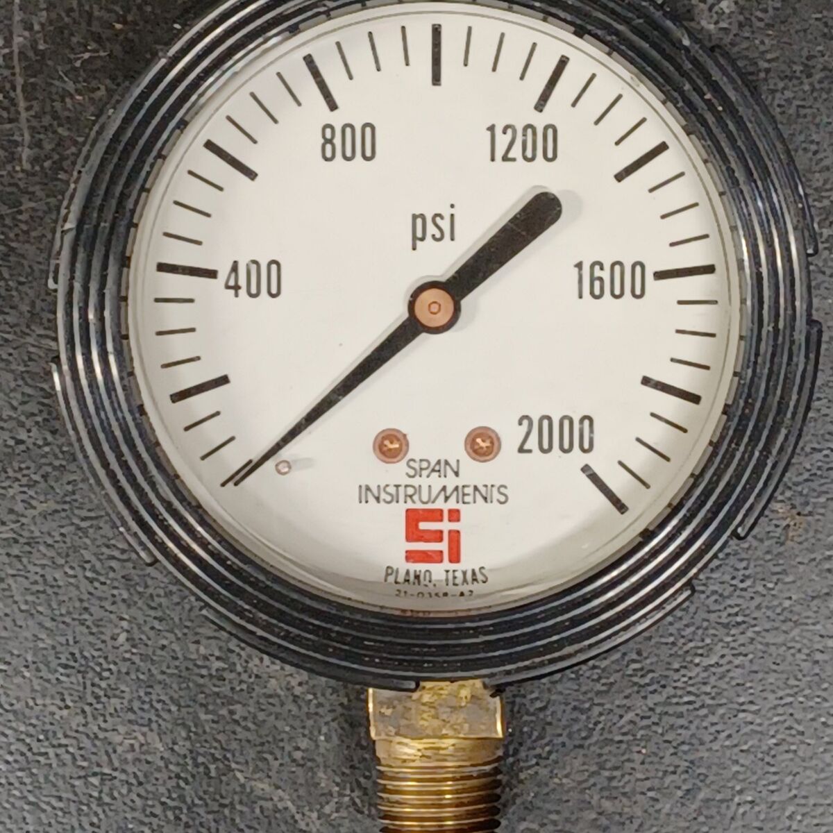 2000 PSI Air Pressure Gadge