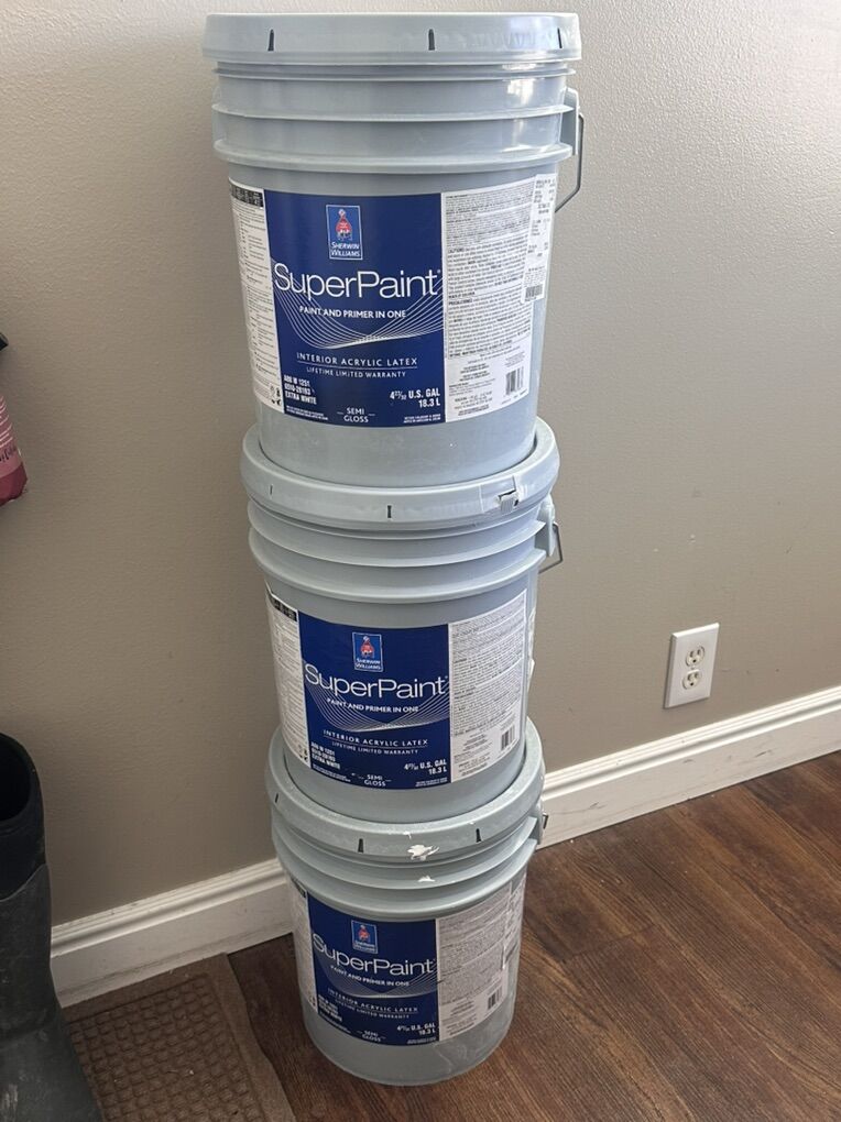 15 Gallons. Sherwin Williams Paint Downing Sand