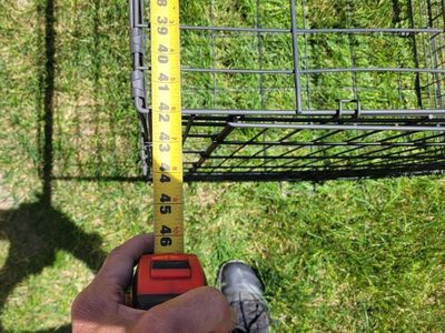 Dog cat pet folding wire cage crate kennel XL 42"