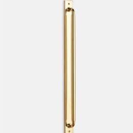 LENNOX Solid Brass Appliance Pull with Matching Plate