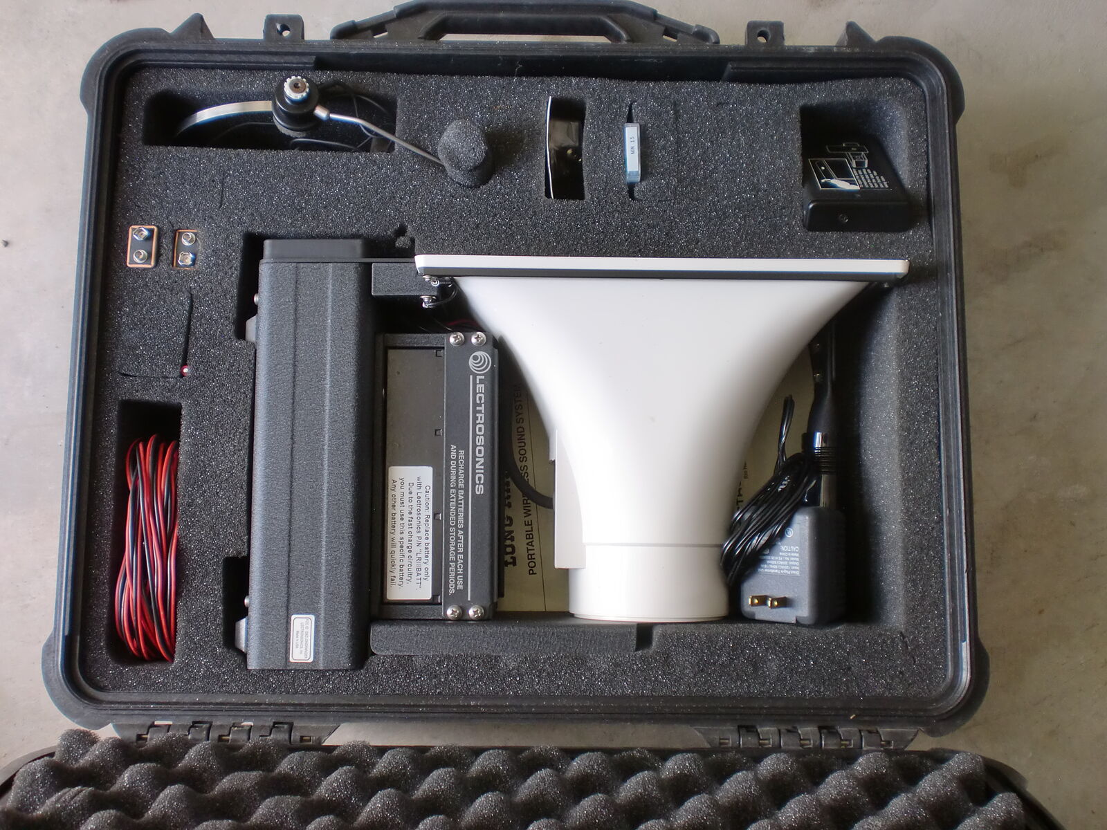 Auctioneer Speaker System