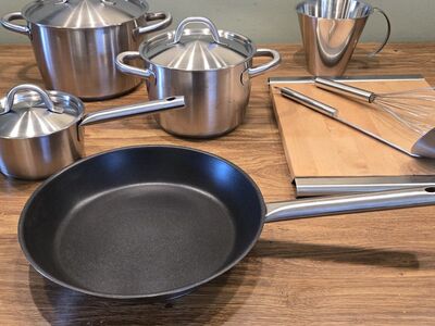 Ikea 365 Kitchen Pot & Pan Starter Set - Unused