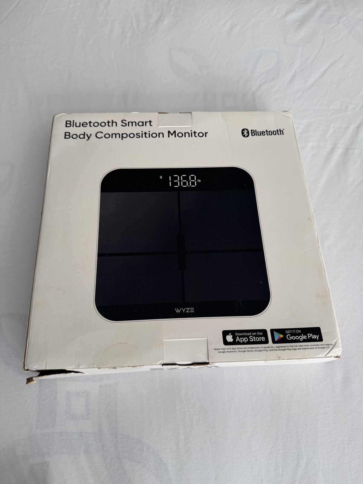 Wyze Bluetooth Smart Body Composition Monitor Scale