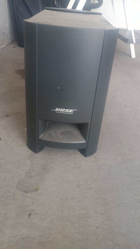 Bose Acoustimass Module Passive Subwoofer Speaker - Black