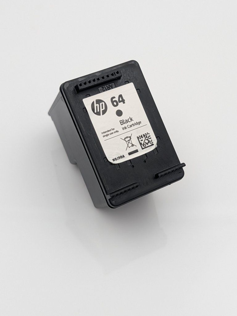 HP 64 BLACK INK CARTRIDGE | N9J90A | REMANUFACTURED | TESTED