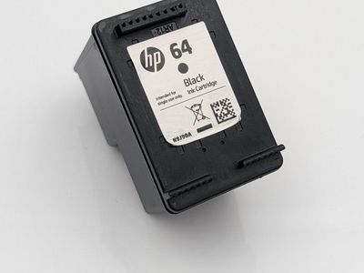 HP 64 BLACK INK CARTRIDGE | N9J90A | REMANUFACTURED | TESTED
