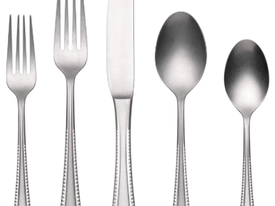 Oneida Hartwell Tumbled 42 Piece Flatware Set