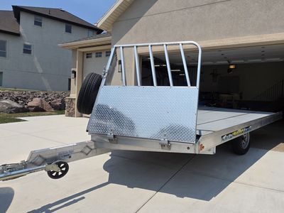 2022 Aluma 8612DH Snowmobile Trailer