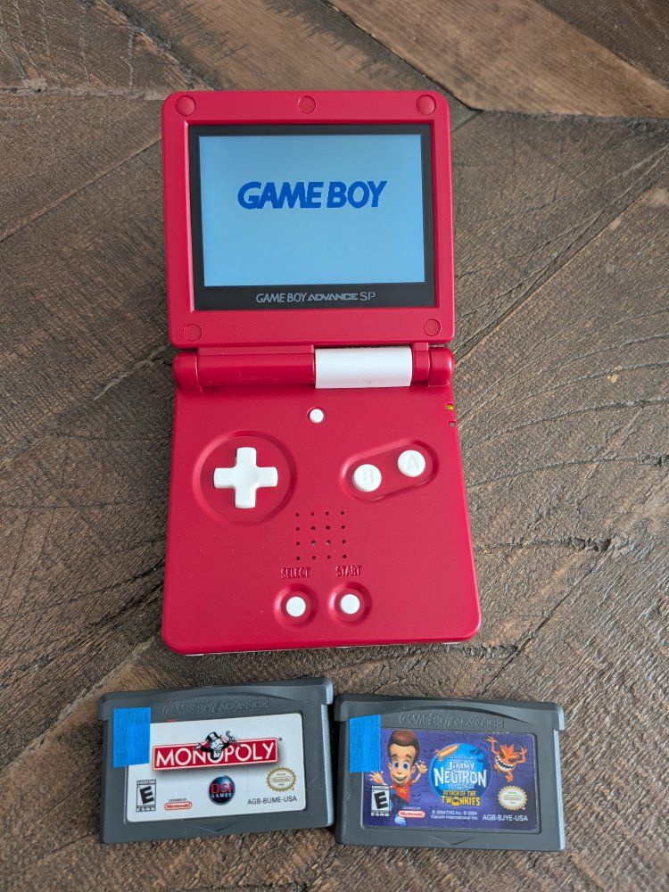 GBA SP IPS v5 poke ball