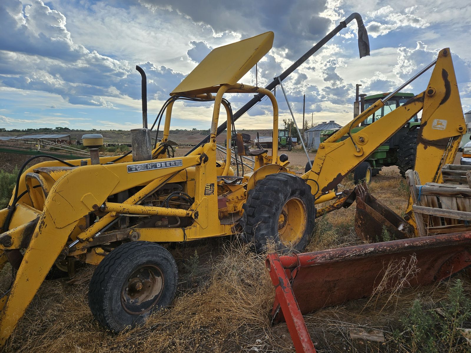 Backhoe 