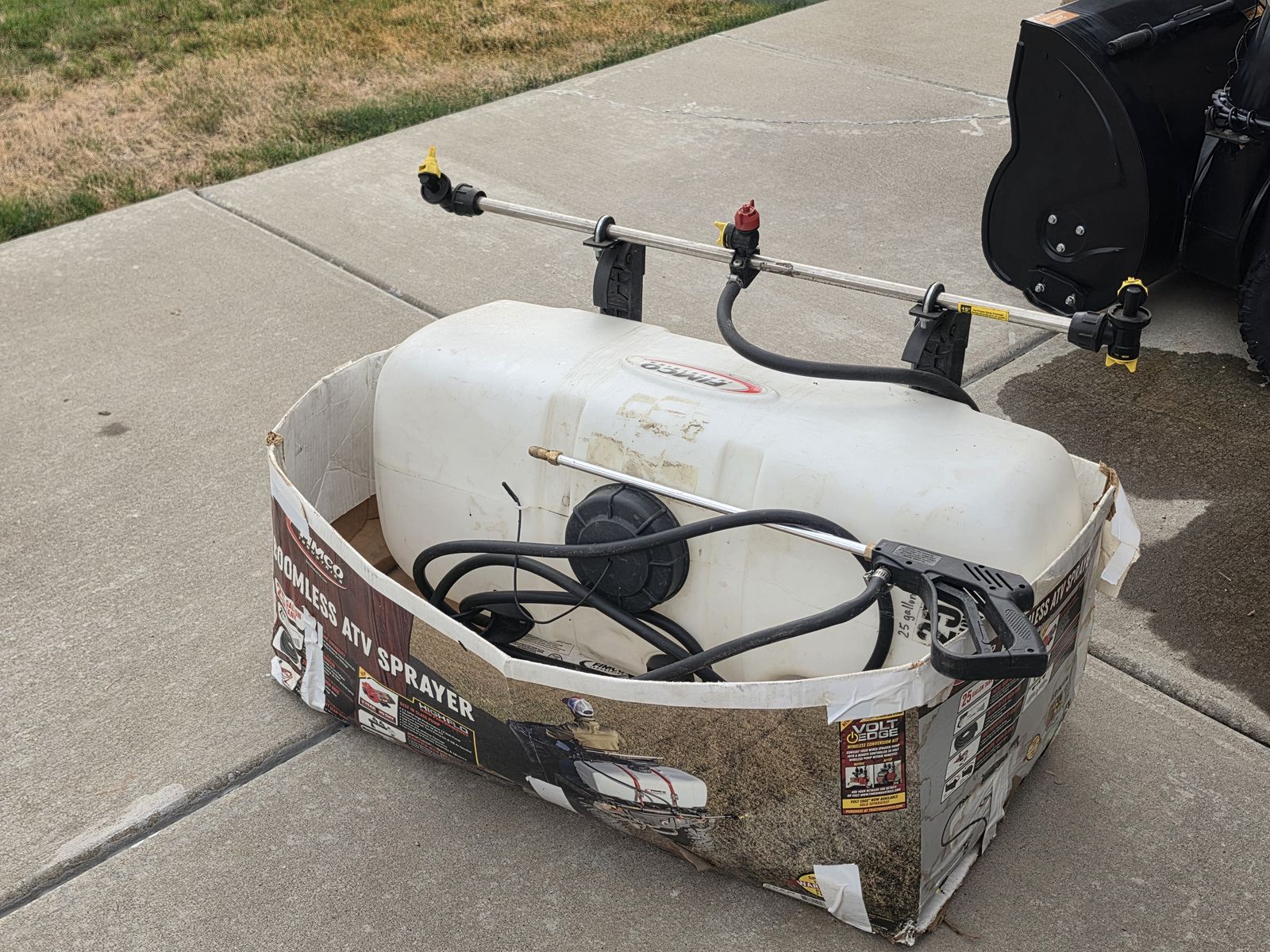 ATV sprayer