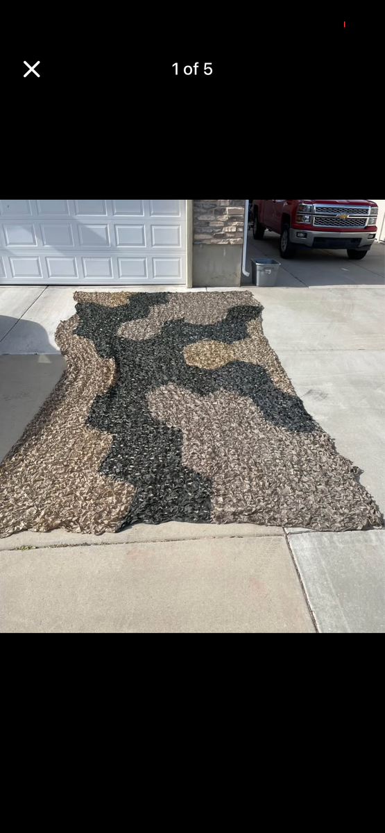 Army surplus camp nets