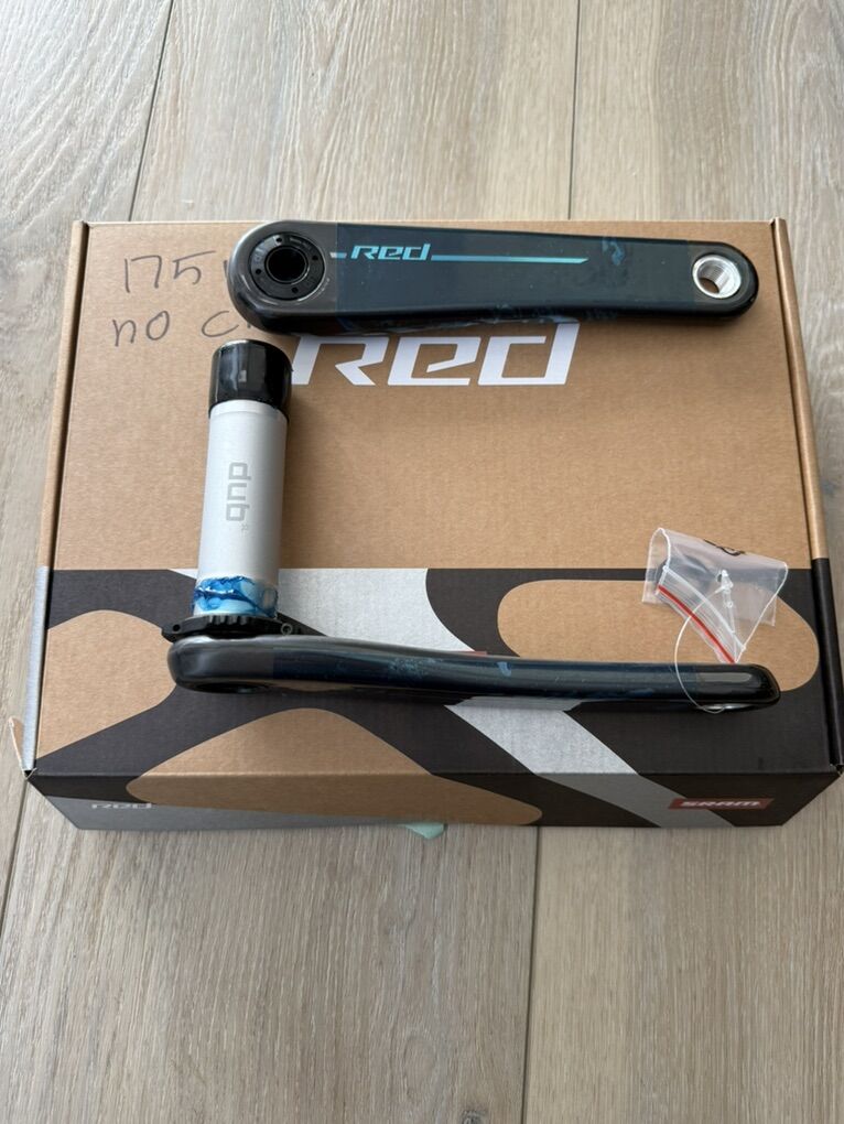 SRAM Red AXS E1 175mm Road TRI Carbon Crank Arms