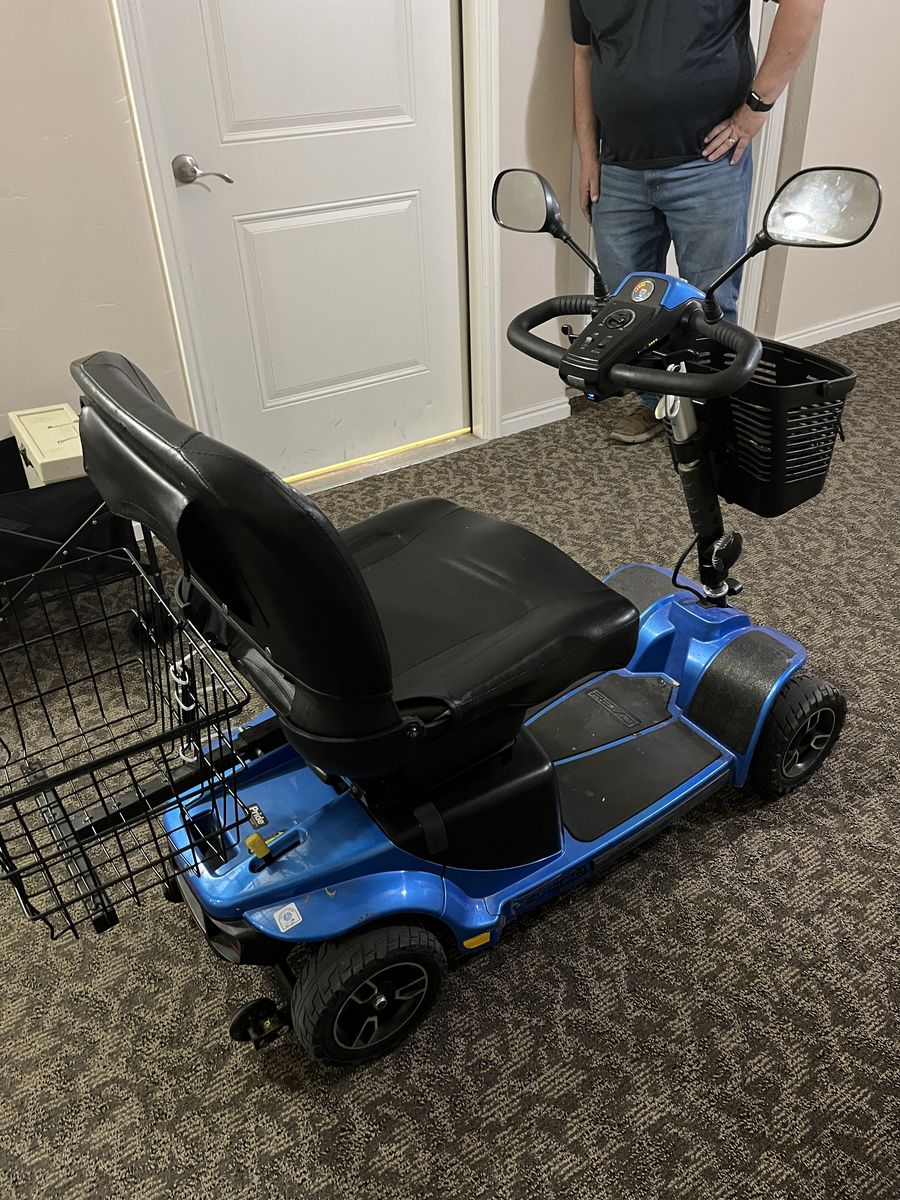 Electric Mobility Scooter With Hitch carrier