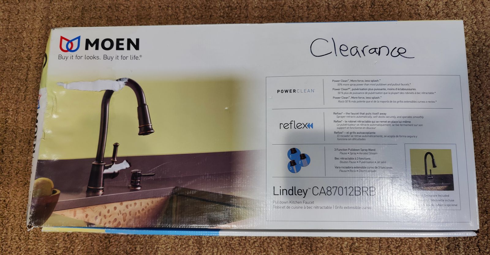 Moen Lindley Kitchen Faucet