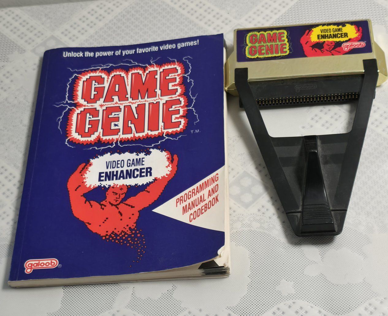 Game Genie for Nintendo Entertainment System.