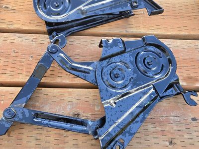 55-57 chevy hood hinges