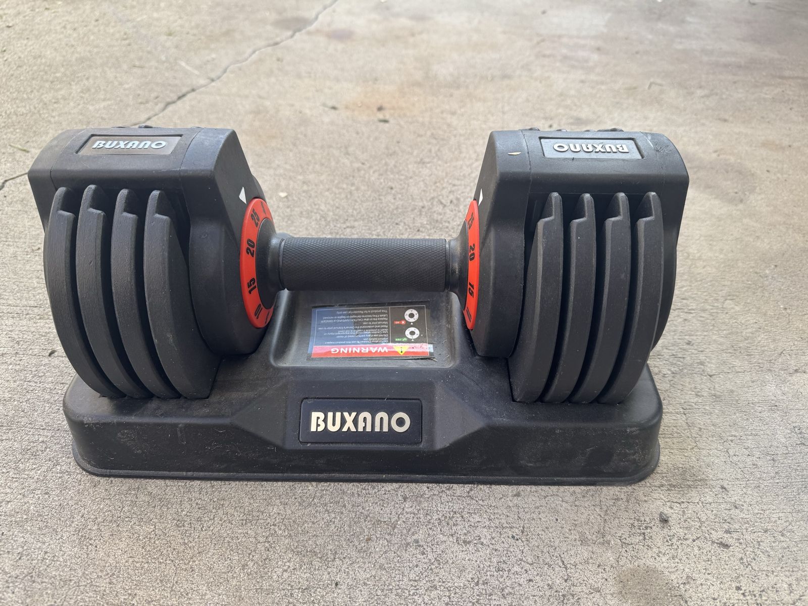 Buxano Dumbbell 25 LB single Dumbbell