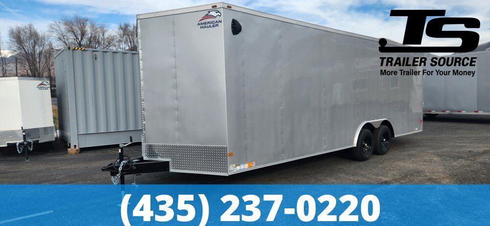 8.5x24 American Hauler Arrow Deluxe Enclosed Cargo Trailer - 7'0" Interior - 10K GVWR