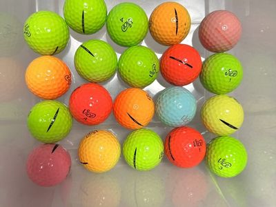 Vice Colored Golf Balls