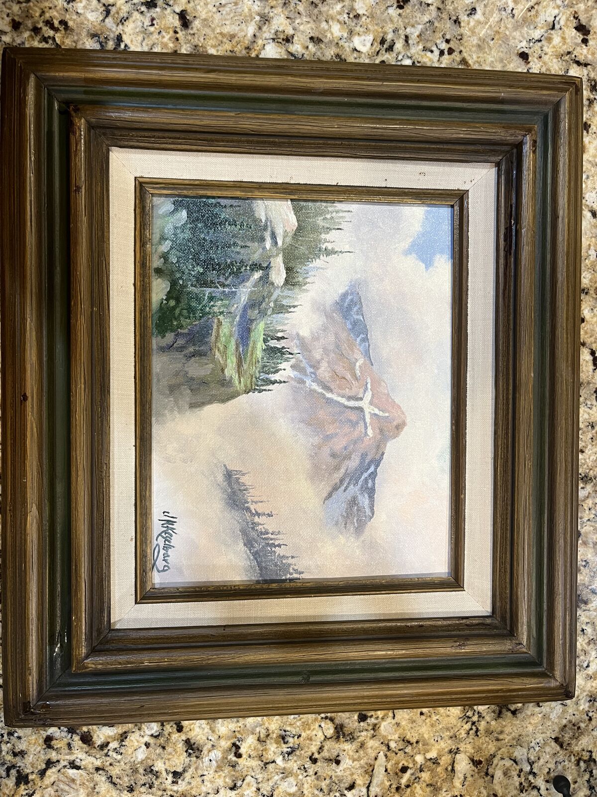 Beautiful Oil, Painting On Canvas