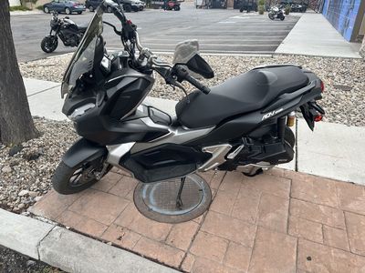 2021 Honda ADV150A Scooter Motorcycle - Gray, Excellent Condition