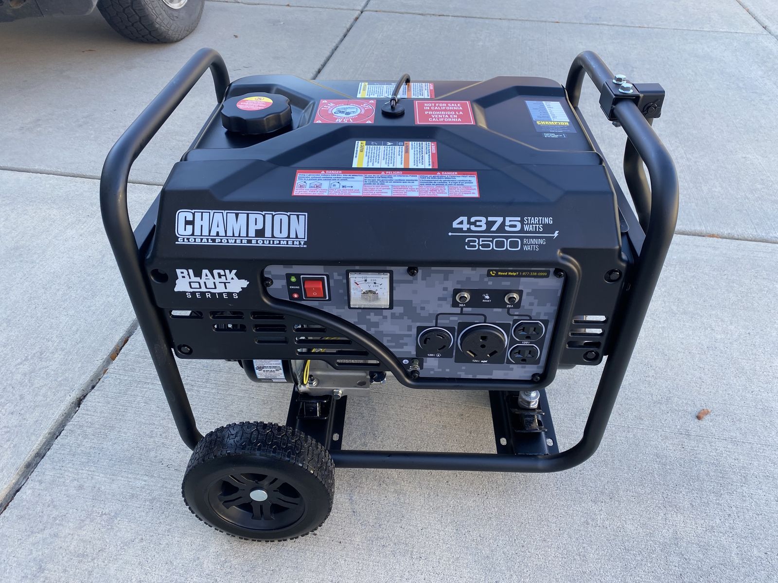 Champion Gas Generator 3500W