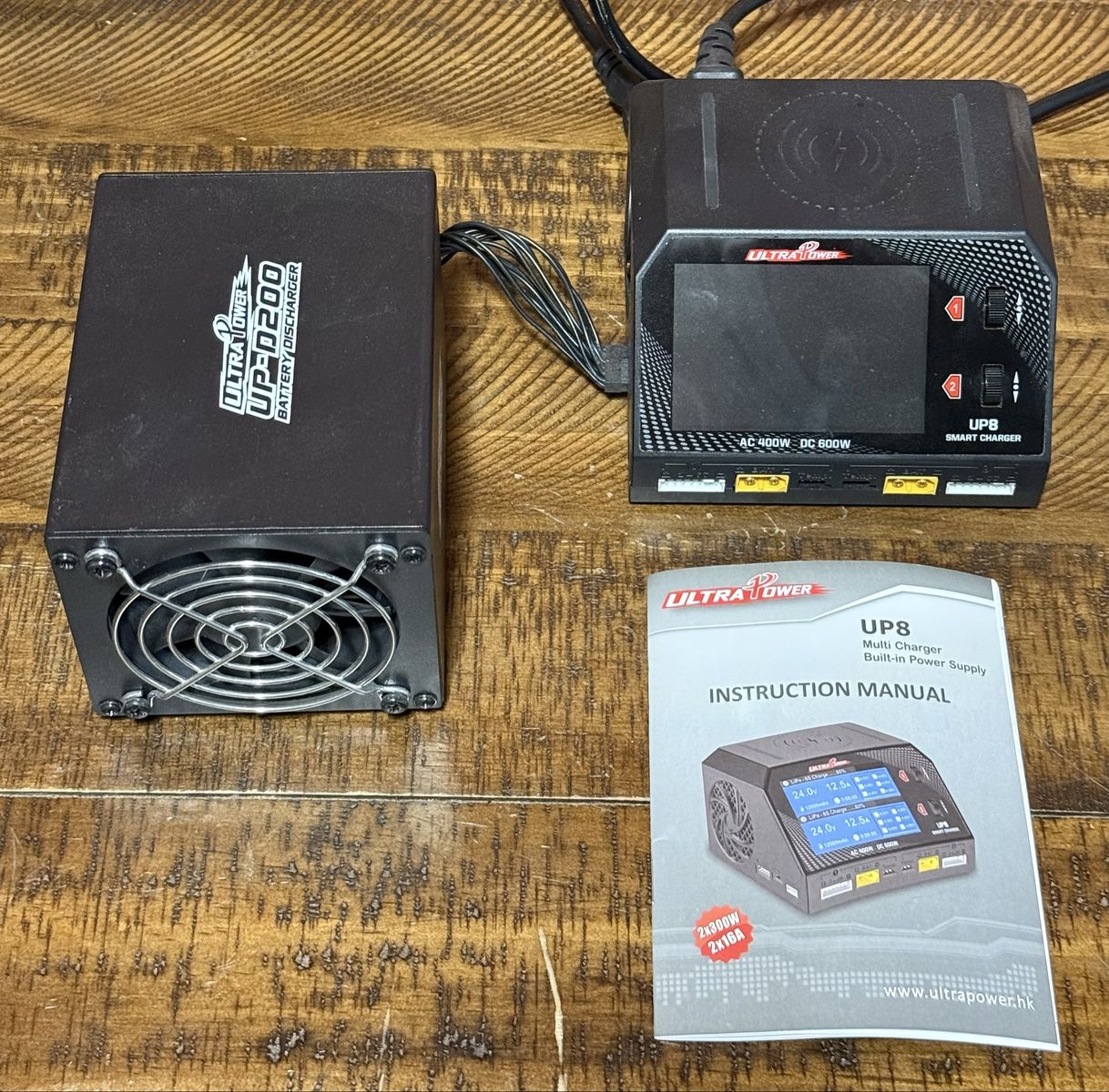 Ultra Power UP8 charger / D200 Discharger add-on