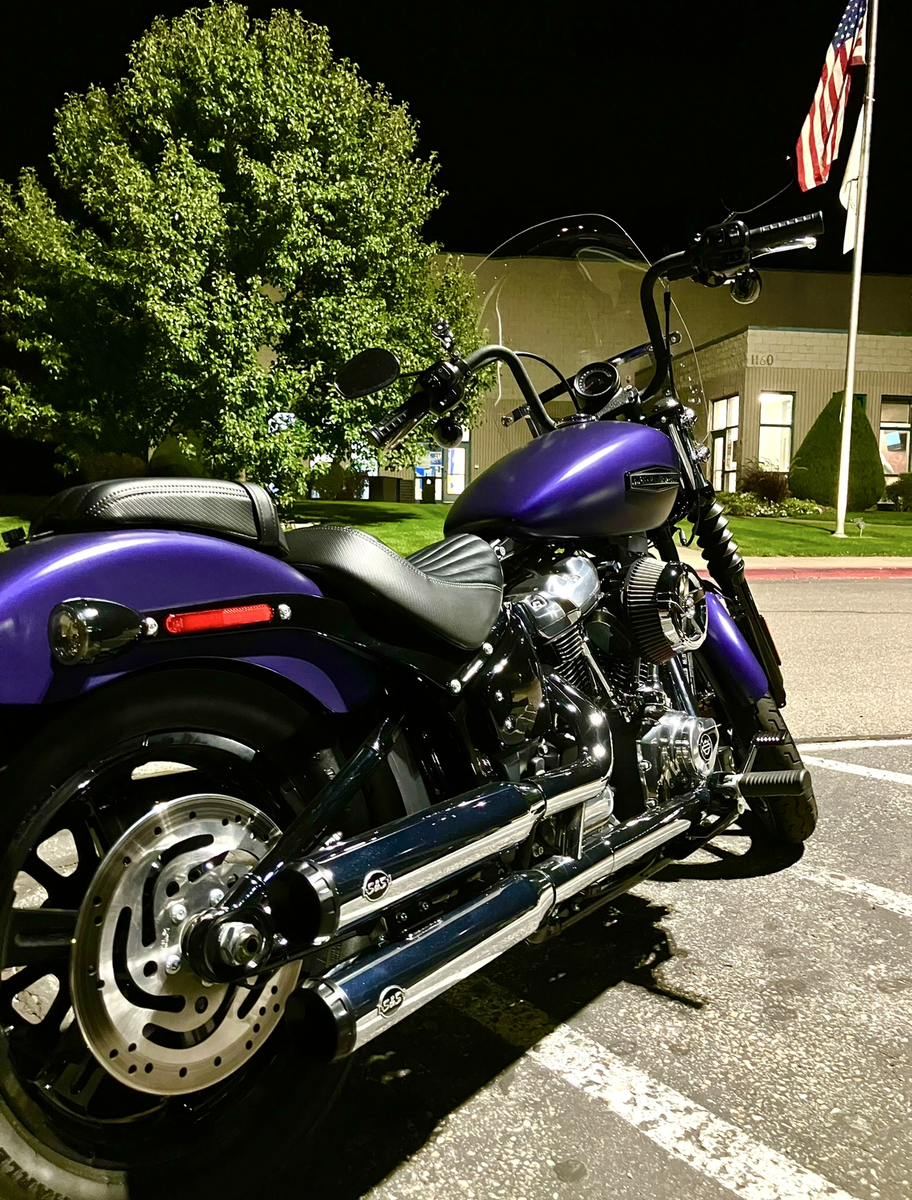 2025 Harley-Davidson Street Bob 117 Denim Purple