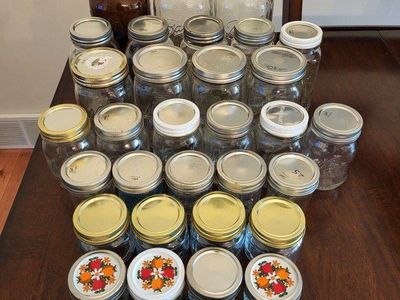Miscellaneous Canning Jars