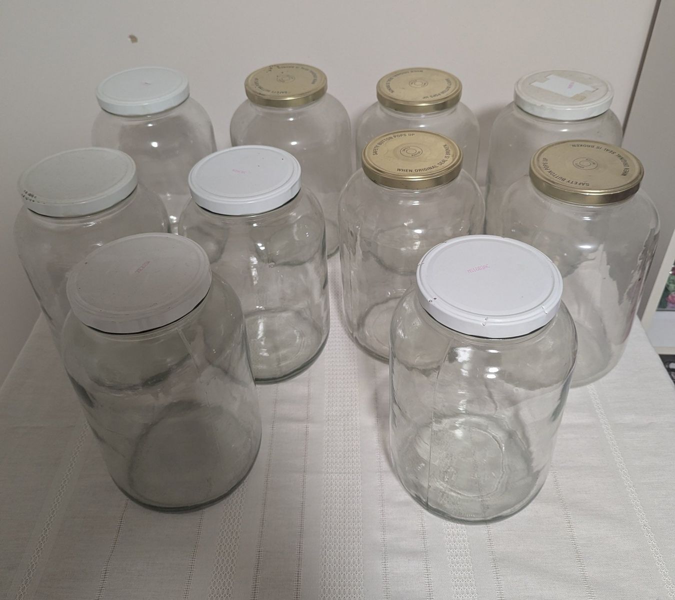 Glass Gallon Jars